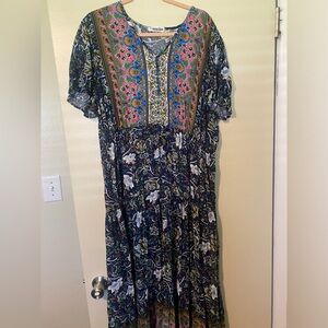 Nwot Amazon boho midi dress
